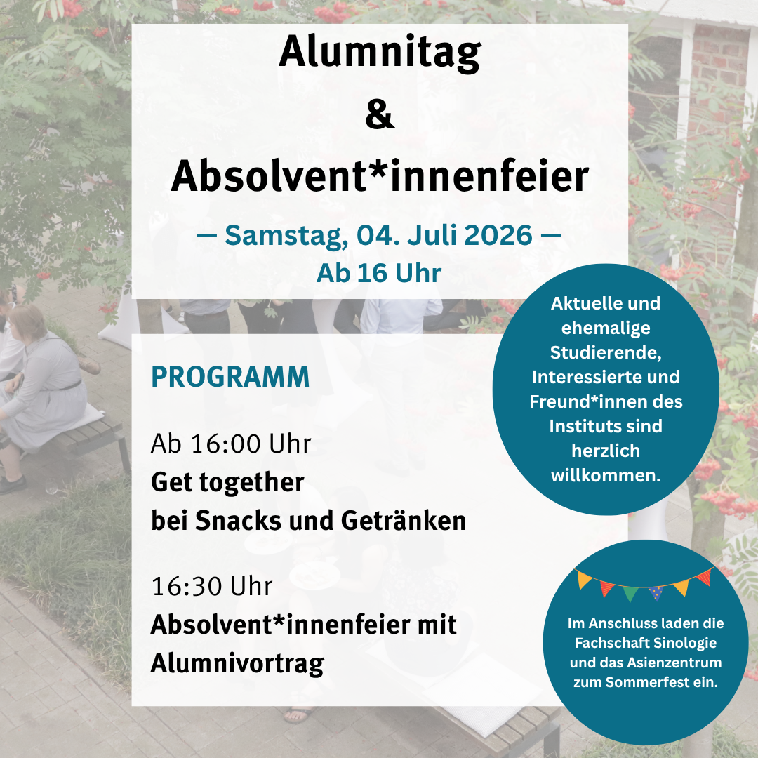 Alumnitag & Absolvent*innenfeier 2026 Programm