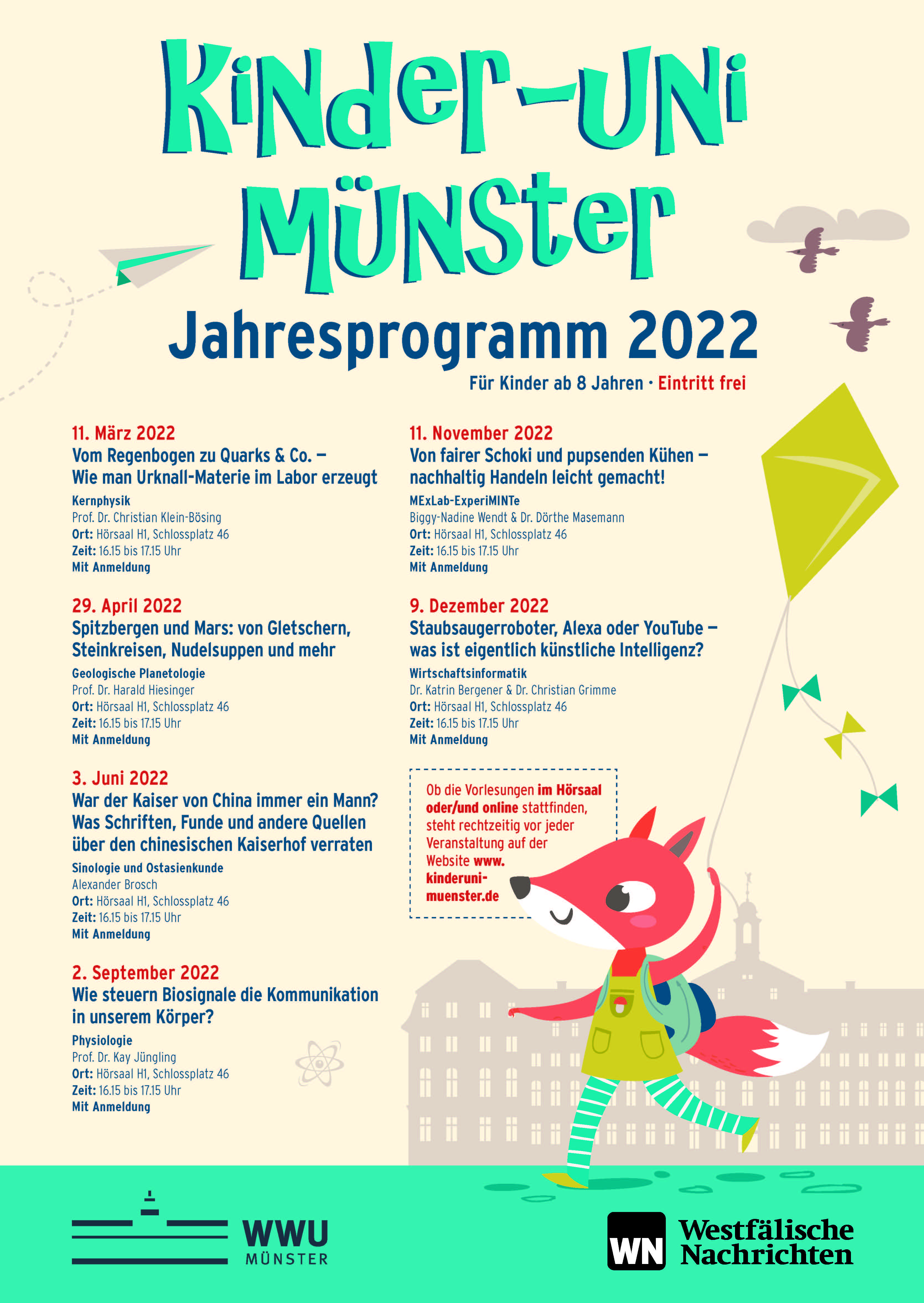 Kinder-Uni Münster 2022