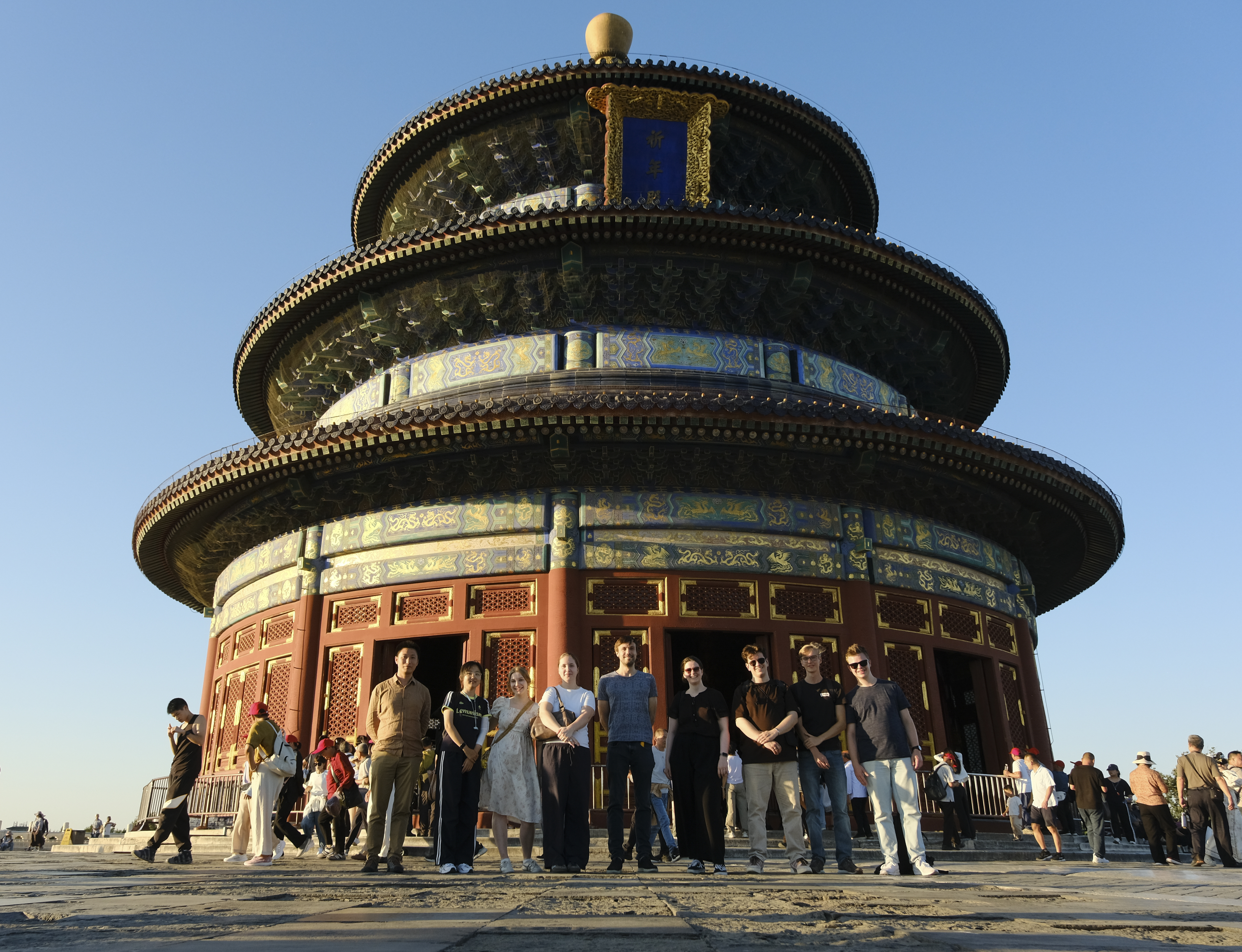 Vor dem Himmelstempel in Peking