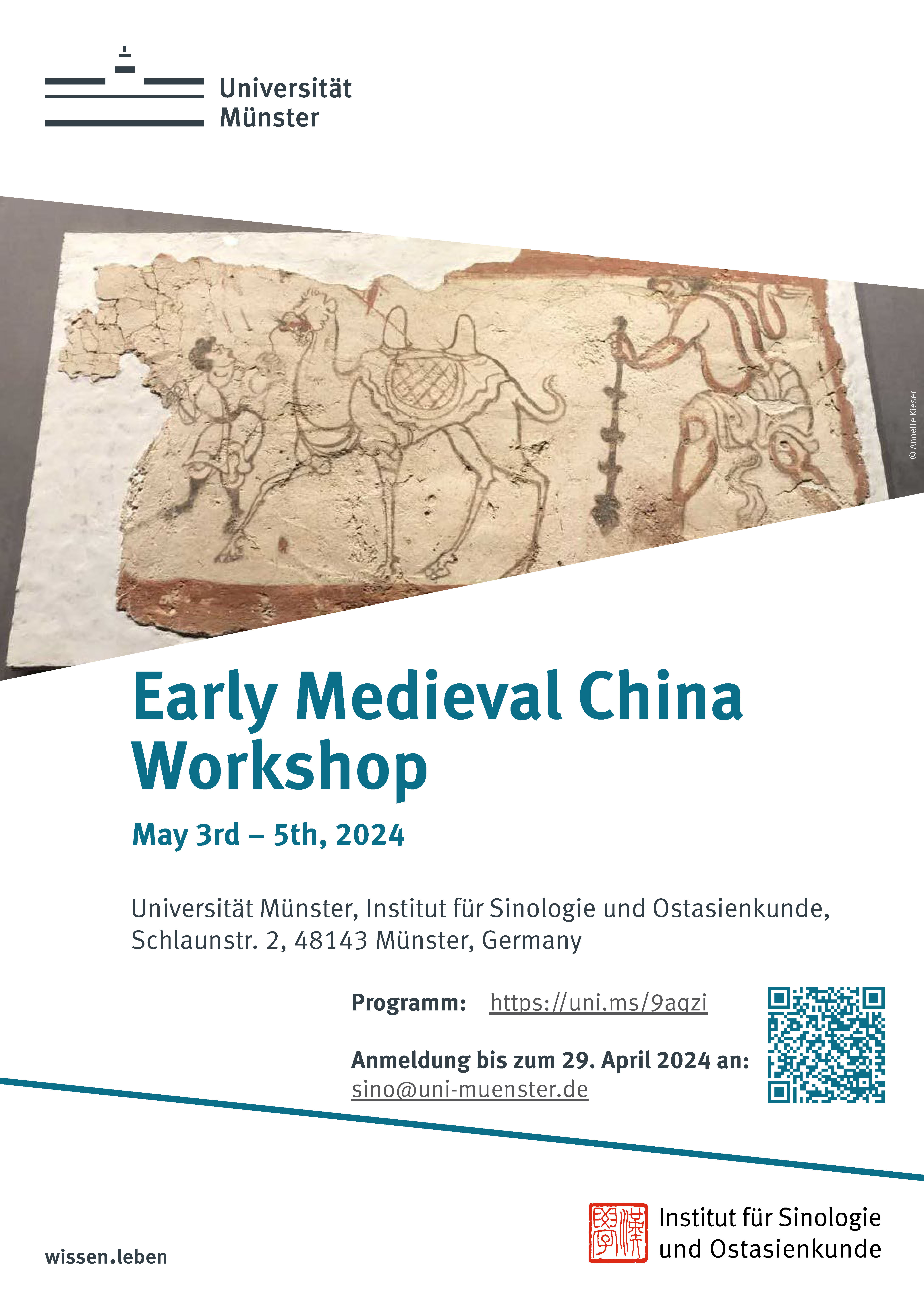 Early Medieval China Workshop, Plakat