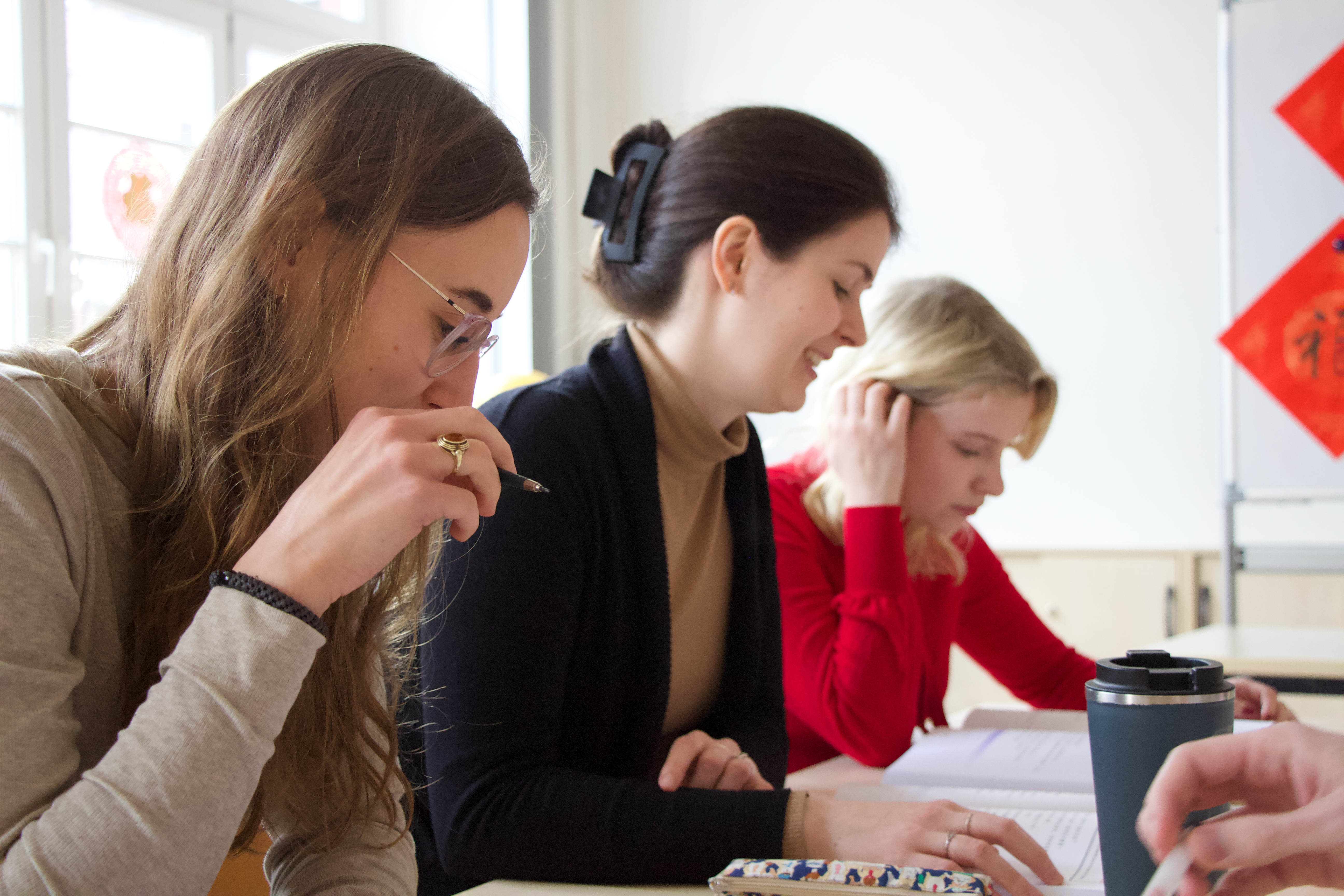 Gruppenarbeit im Seminarraum RS 23