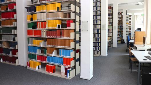 View into the Institute's library