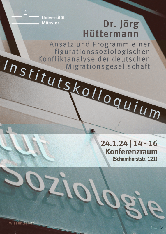 Plakat zum Institutskolloquium