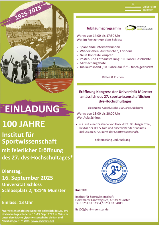 Jubiläumsprogramm