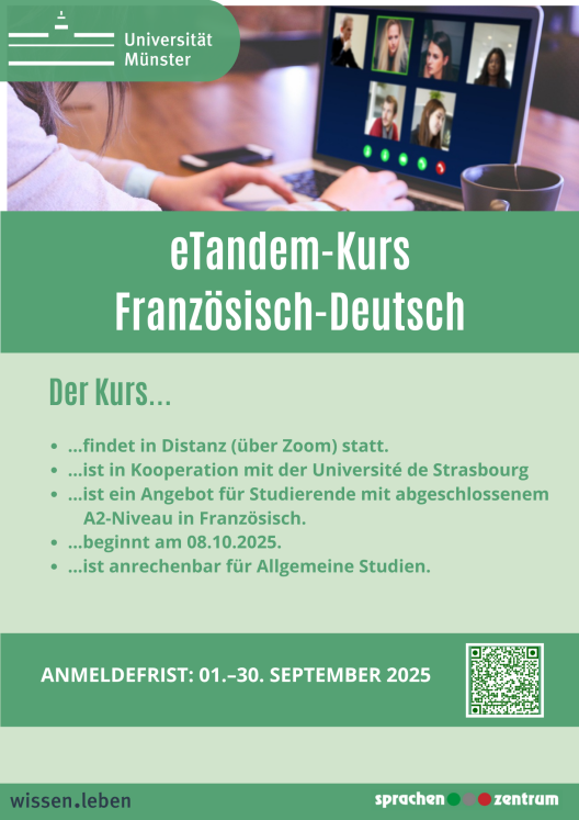 Flyer eTandem course