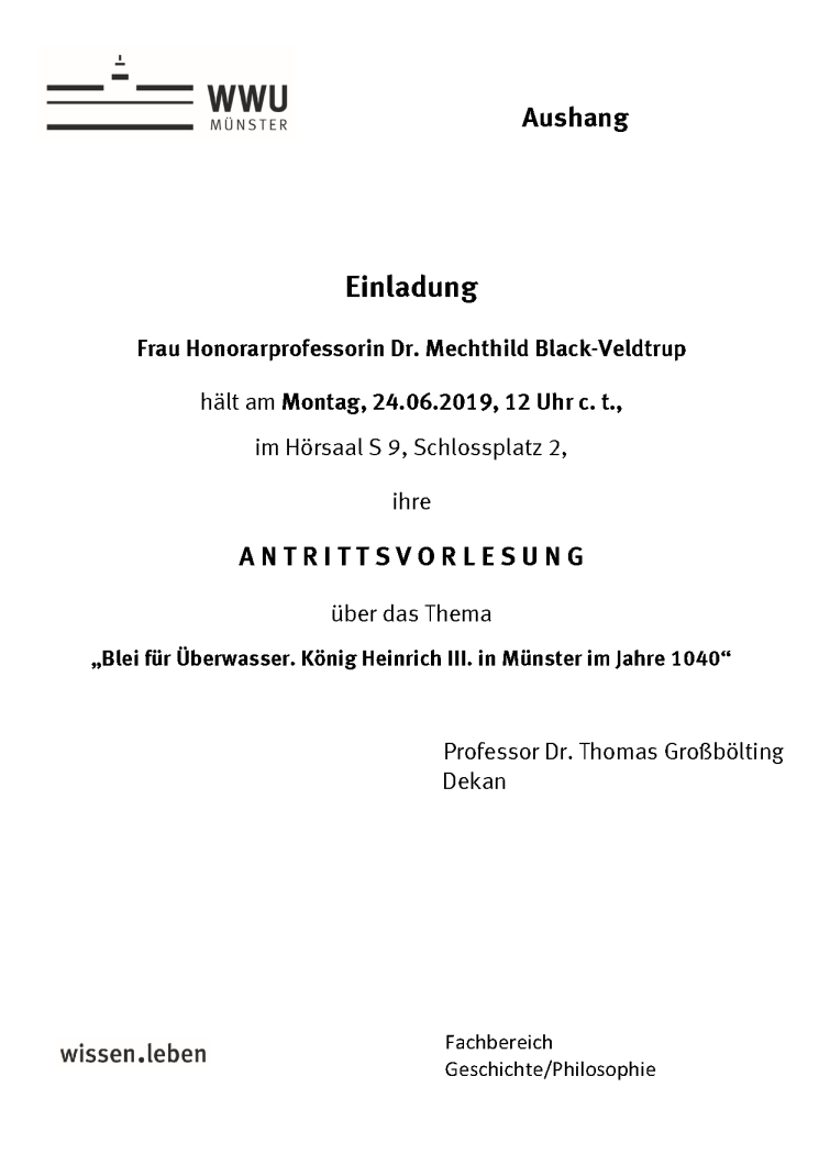 Av Aushang Black-veldtrup