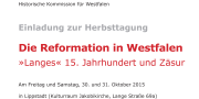 Reformationstagung Lippstadt 2015