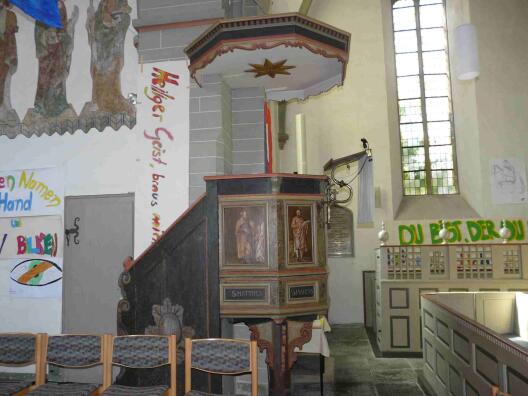 Kanzel der ev. Kirche Bad Sassendorf