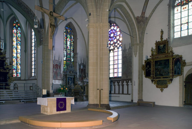 Blick ins Kircheninnere