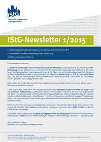 Istg-newsletter 1-2015