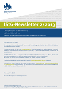 Istg-newsletter 2-2013