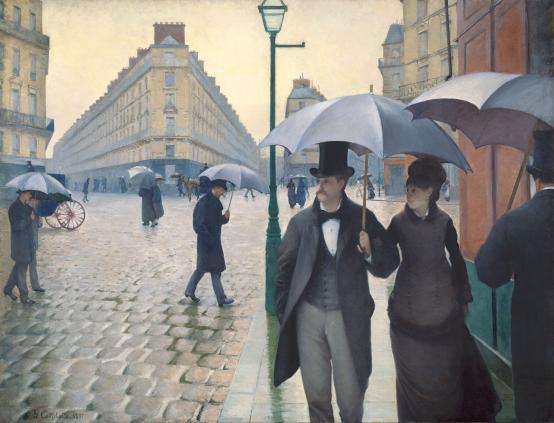 Gustave Caillebotte - Jour De Pluie Paris