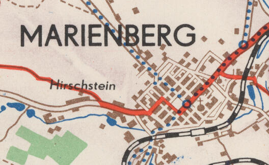 Marienberg Stadtgrundriss