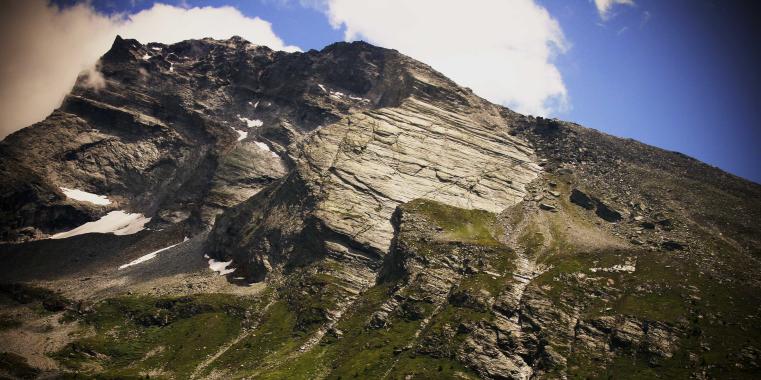 Die Spitze des Hübschhorn am Simplonpass.