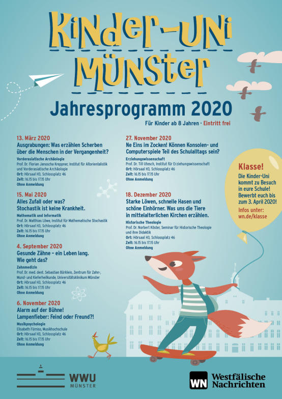 Plakat Kinder-Uni-Veranstaltungen 2020 (PDF)