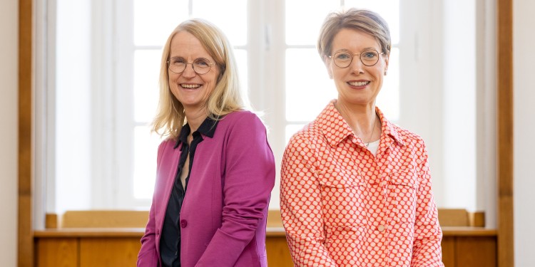 Dr. Sandra Müller-Steinhauer (l.) und Alexandra Dorndorf