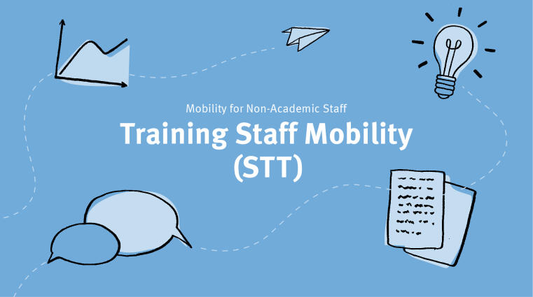 Image on the title "Non-academic staff - Training Staff Mobility (STT)"