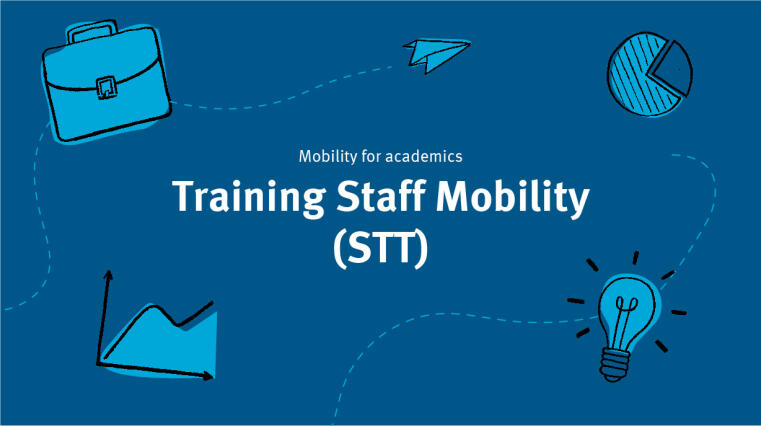 Image on the title "Academic staff - Training staff mobility (STT)"