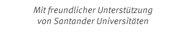 With Kind Support Of Santander Universities