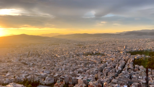 Screenshot aus dem Athen-Video 