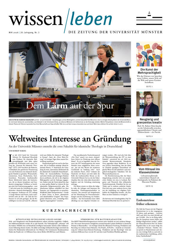 Titelseite wissen|leben Mai 2026