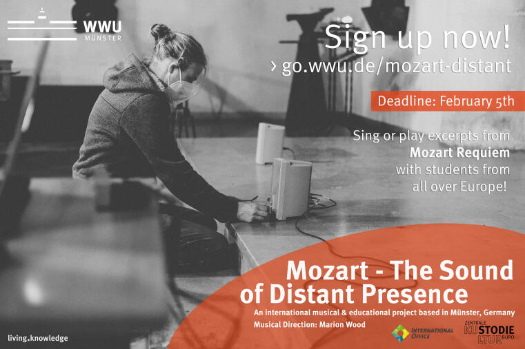 Macht jetzt mit bei Mozart - The Sound of Distant Presence!