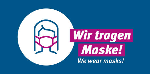 We wear masks!