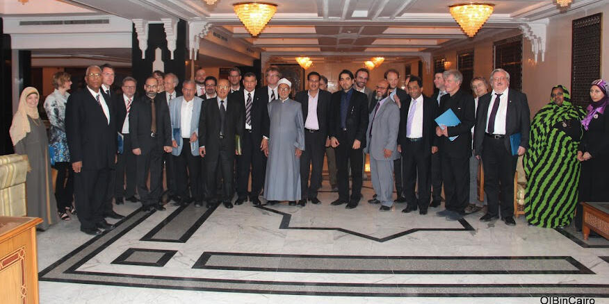 Teilnehmer der Arbeitsgruppe „Episteme der Theologie Interreligiös“ in der Al-Azhar Universität, Kairo.