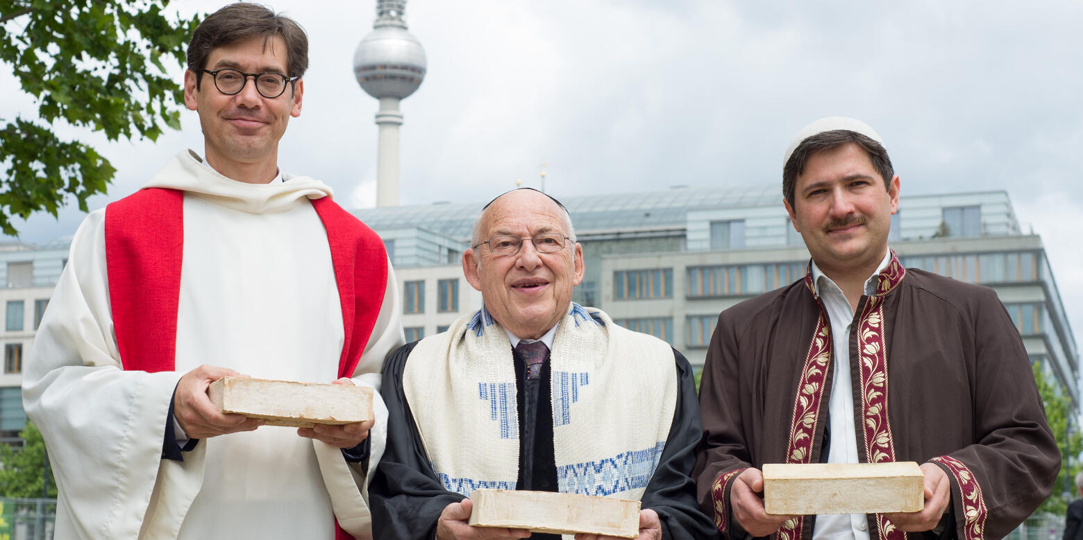 Pfarrer Gregor Hohberg, Rabbiner Dr. Tovia Ben-Chorin und Imam Kadir Sanci