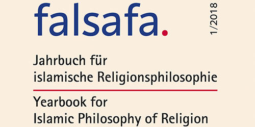 Ausschnitt aus dem Cover des Jahrbuchs für Islamische Religionsphilosophie: Falsafa