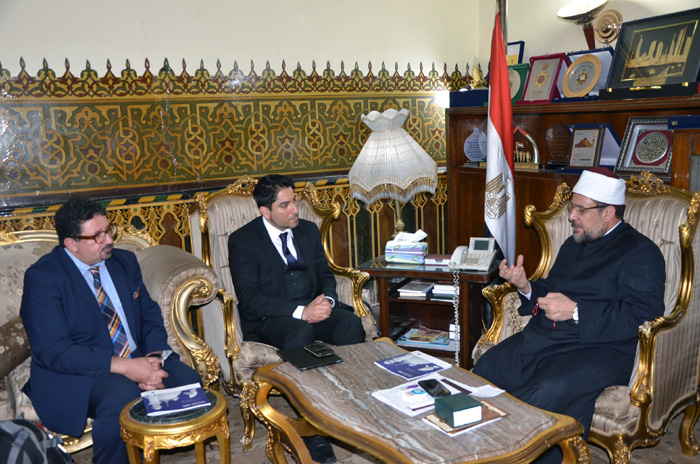 Treffen Mit Der Minister F _r Religioese Angelegenheiten Aegyptens