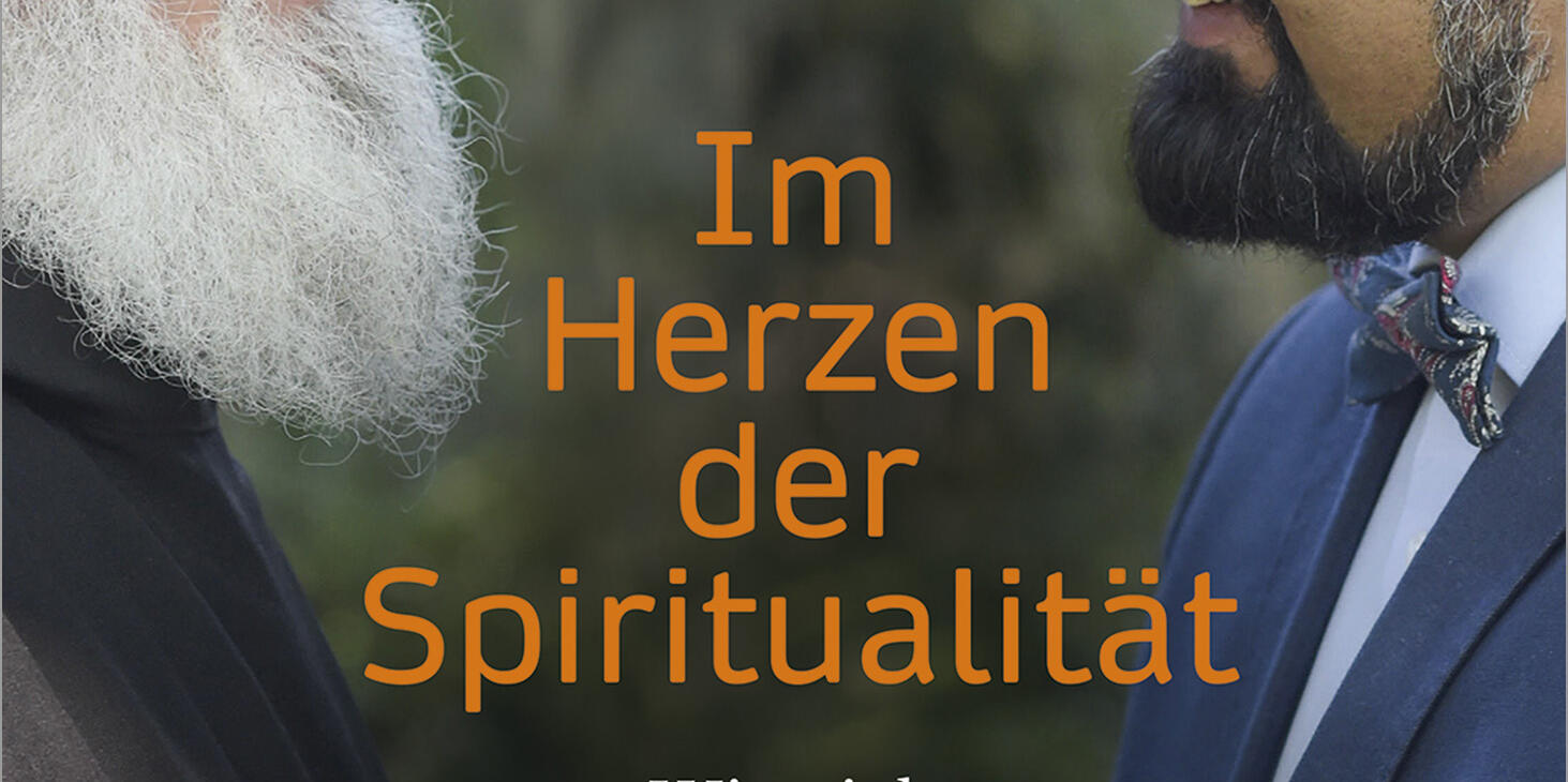 Ausschnitt aus dem Cover des Buches „Im Herzen der Spiritualität“