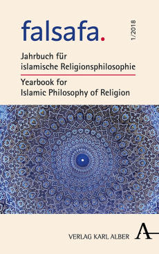 Cover des Buches falsafa. Jahrbuch für islamische Religionsphilosophie
