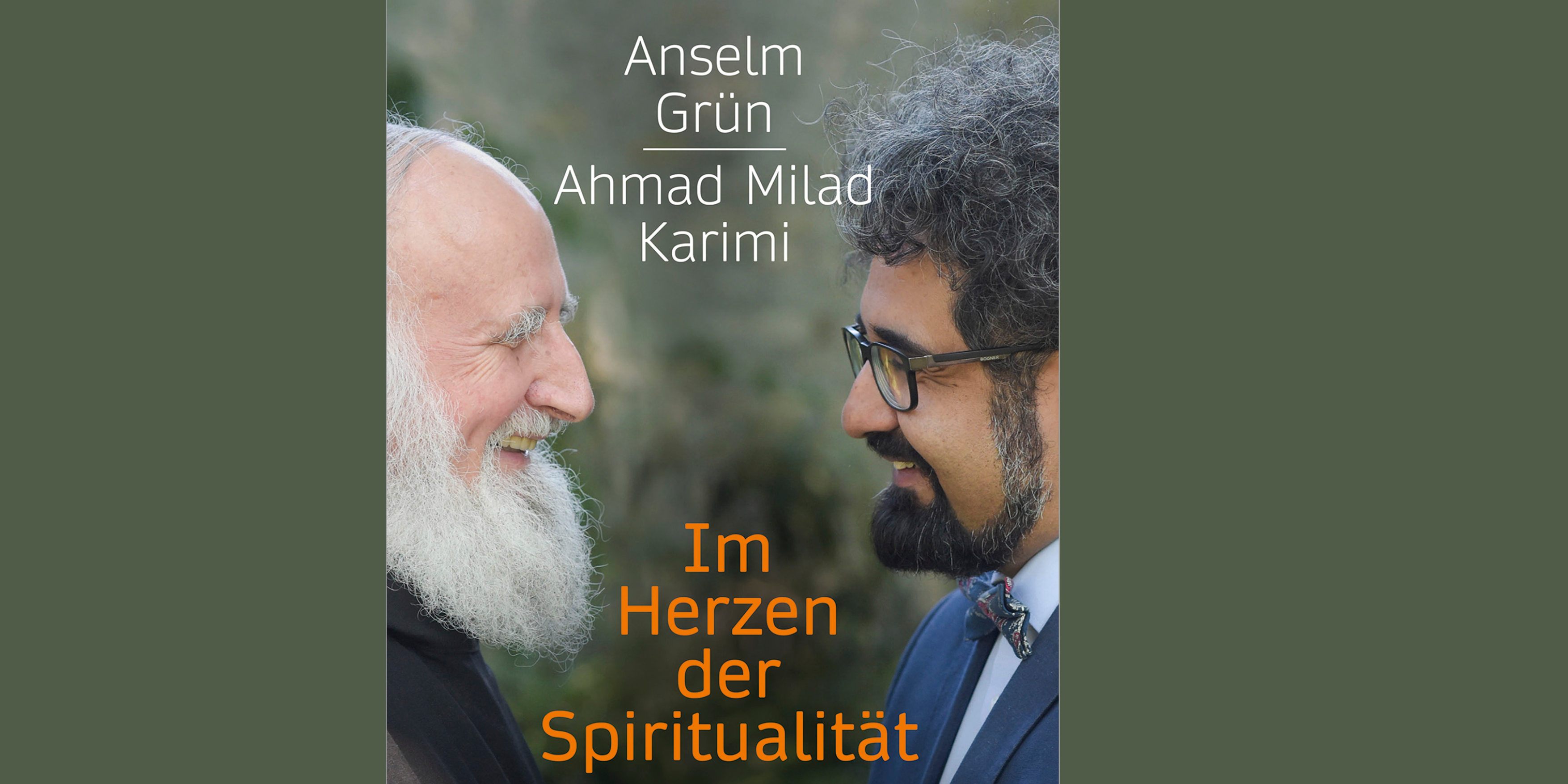 Ausschnitt aus dem Cover des Buches „Im Herzen der Spiritualität“