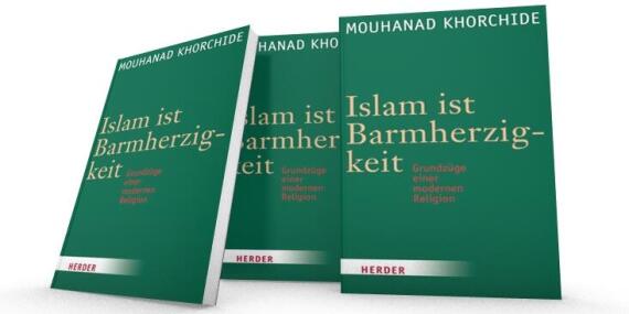 Drei Cover des Buches „Islam ist Barmherzigkeit“