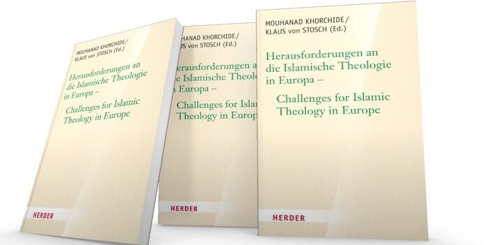 Drei Cover des Buches „Herausforderungen an die islamische Theologie in Europa“