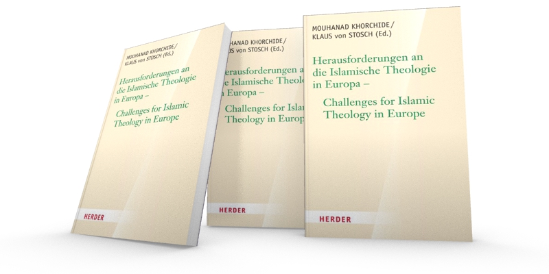 Drei Cover des Buches „Herausforderungen an die islamische Theologie in Europa“