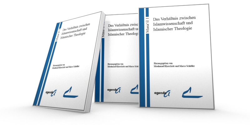 Drei Cover des Buches „Das Verhältnis zwischen Islamwissenschaft und Islamischer Theologie“