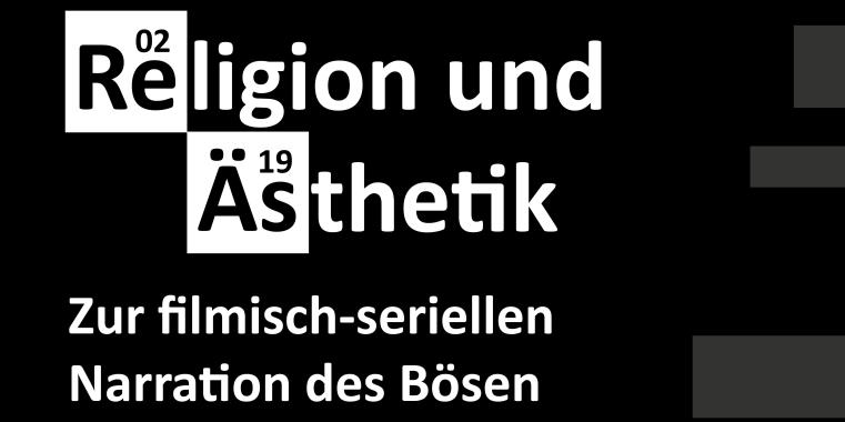 Auszug des Plakats zur Tagung Religion und Ästhetik