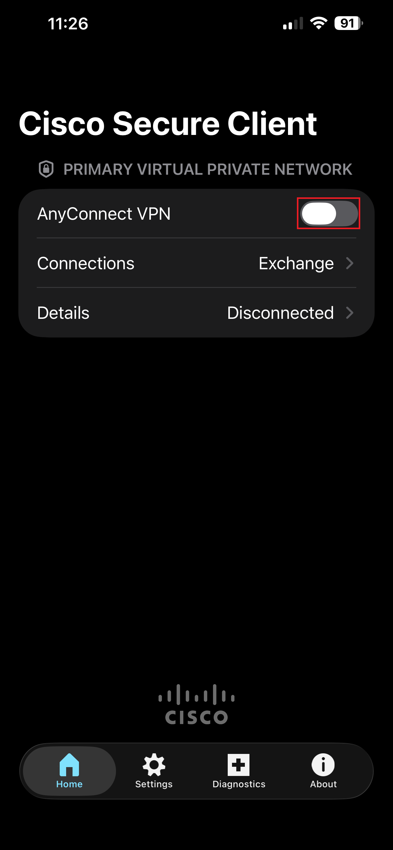 2. VPN Starten