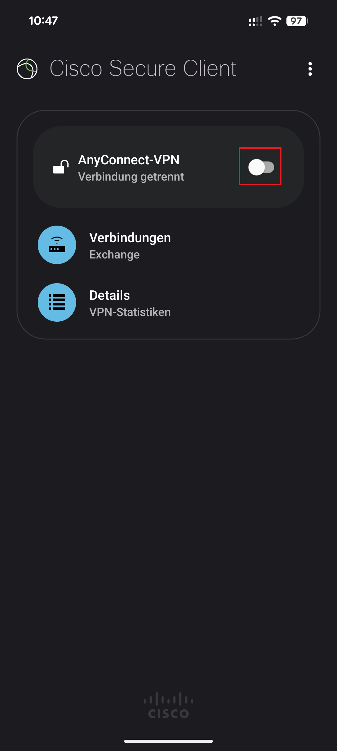 4. Verbindung herstellen