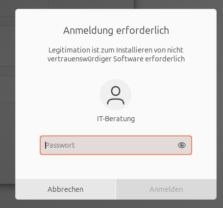 3) Legitimation