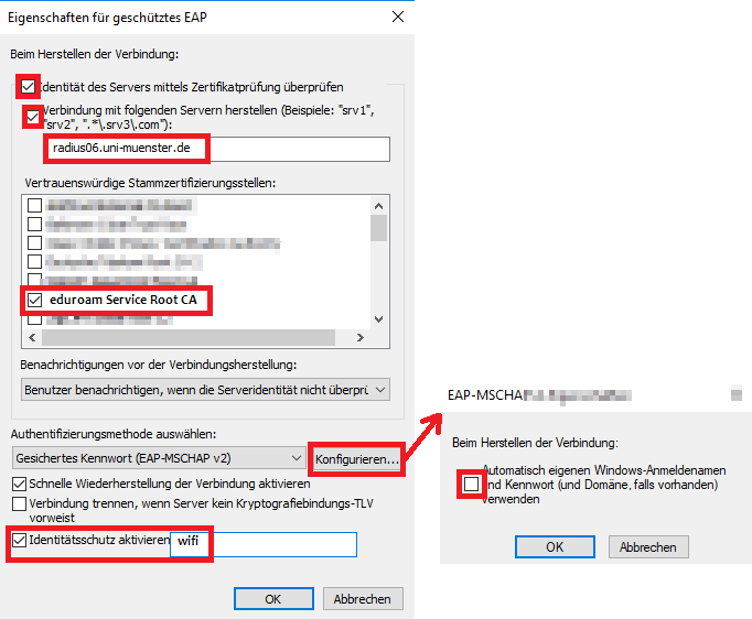 13. Security Settings