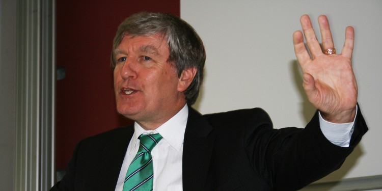 Dan Mulhall im Englischen Seminar<address>&copy; WWU/Woltering</address>