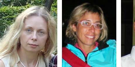 Dr. Olga Kozubska-Andrusiv, Dr. Daniela Bonanno und Dr. Valentin Barna (v. l.)<address>&copy; privat</address>