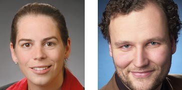 Junior-Professorin Dr. Angela Schwering und Privatdozent Dr. Dr. Björn Niehaves<address>&copy; privat</address>