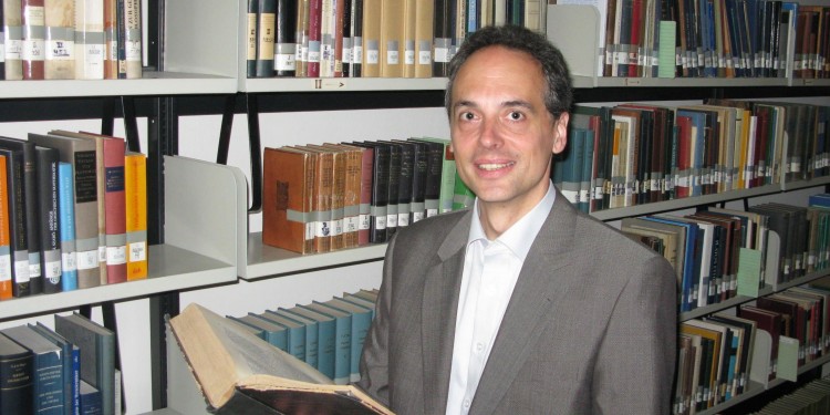 Neu an der WWU: Philosoph Prof. Dr. Walter Mesch<address>&copy; upm/Sauer</address>