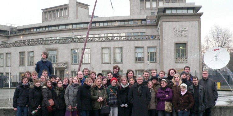 Exkursion zum Internationalen Strafgerichtshof in Den Haag<address>&copy; upm/Julia Faupel</address>