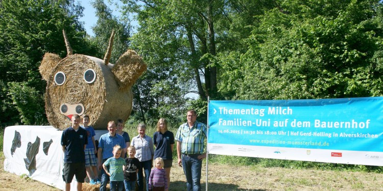 Landwirte, Landjugend und Landfrauen aus Alverskirchen und Everswinkel laden zum "Thementag Milch" ein.<address>&copy; Silke Monzlinger</address>