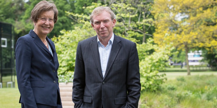 Ursula Nelles and Victor van der Chijs met at University Twente in Enschede (Netherlands).<address>© Rikkert Harink</address>